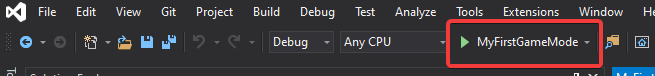 Start Debugging your project